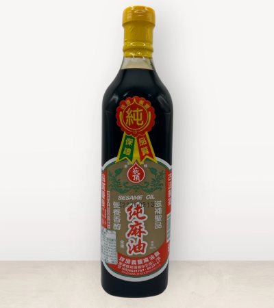 冷壓中黑芝麻油600ml(中烘焙)